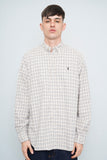 Camisa cuadrille cafe polo ralph lauren Talla L