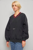 Cortaviento casual  negro nike talla M 900