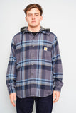 Jacket escocesa azul Carhartt Talla M Image 0