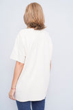 Polera crema Adidas Talla Xl Image 2