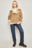 Chaqueta casual  café zara talla M 078