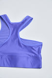 Top casual  morado reebok talla S 054