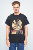 Polera Negro Nirvana Talla L
