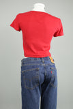 Polera Rojo Lovemade Talla M Image 2