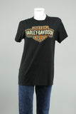 Polera Negro harley davidson Talla M