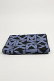 Bufanda bicolor azul/negro Michael Kors Talla TU Image 0
