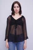 Blusa Negro eci new york Talla Xl Image 0