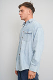 Camisa denim celeste DC Talla M Image 1