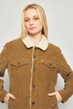 Chaqueta casual  beige levis talla S 026