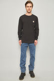 Polera casual  negro carhartt talla S 833