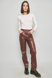 Pantalon casual  café abercrombie&fitc talla S 396