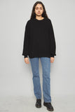 Sweater casual  negro zara talla L 923