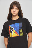 Polera casual  negro guns n roses talla M 668