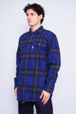 Camisa escocesa azul Carhartt Talla L Image 1