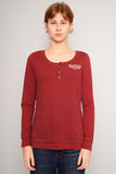 Polera Burdeo harley davidson Talla S Image 0