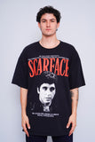 Polera Negro Scarface Talla Xxxl