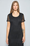 Vestido casual  negro ultra dress talla L 913