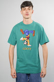 Polera Verde Mickey Inc Talla L