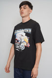 Polera Negro harley davidson Talla L Image 1