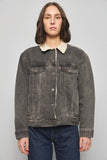 Chaqueta denim  gris levis talla L 585