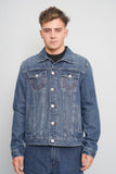 Jacket denim azul true religion Talla L
