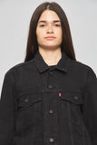 Chaqueta denim  negro levis talla M 323