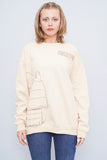 Polerón amarillo pastel Peanuts Talla L