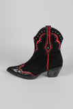 Bota negro/rojo vanel Talla 37 Image 0