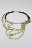 Collar negro/dorado Nostalgic Talla TU Image 0