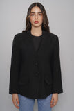 Blazer Negro nolan miller Talla 12 Image 0
