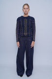 Jacket Azul balman x h&m Talla 38 Image 3
