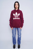 Polerón Burdeo adidas Talla M Image 3