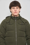 Parka casual  verde tommy hilfiger talla S 405