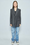 Blazer Gris Zara Talla S Image 3