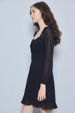 Vestido Negro reformation Talla 10 Image 1