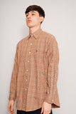 Camisa cuadrille beige ralph lauren Talla M Image 0