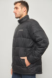 Parka casual  negro columbia talla L 139