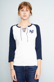 Polera bicolor 5th and ocean Talla L Image 0