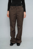 Pantalón cuadrille cafe Tommy Hilfiger Talla 6 Image 0