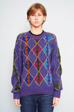 Sweater Morado colours by alexander julian Talla Xl