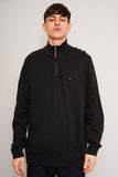 Polerón Negro Tommy Hilfiger Talla Xxl