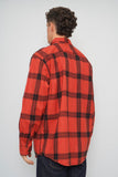 Camisa escocesa roja Carhartt Talla L Image 2