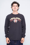 Polera Negro Delta  Talla L