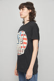 Polera casual  negro the who talla M 915