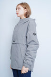 Parka Gris Pull And Bear Talla M Image 1