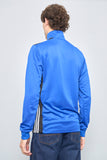 Polera casual  azul  adidas talla M 741