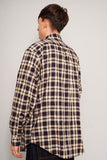 Camisa cuadrille beige/negro Brooks Brothers Talla L Image 2