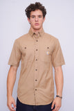 Camisa Café Carhartt Talla S Image 0