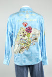 Camisa Azul Ed Hardy Talla L Image 2