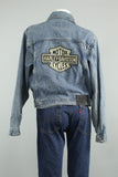 Jacket Azul harley davidson Talla L Image 2